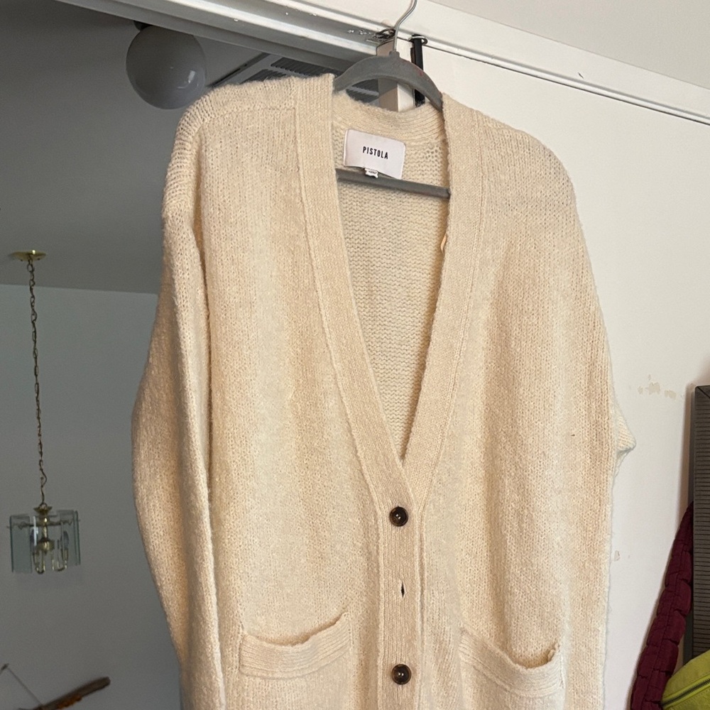 Cozy Cream Cardigan Sweater